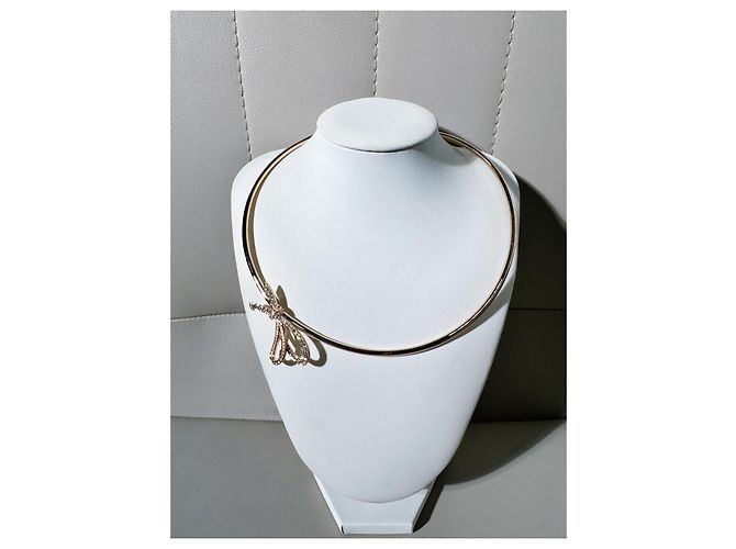 Collana Choker Tiffany & Co. Bow Collection in Oro Rosa e Diamanti D'oro - vista 9