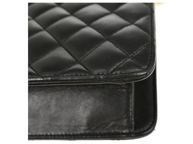 Chanel Turnlock Flap Grosgrain East West Black - view 5