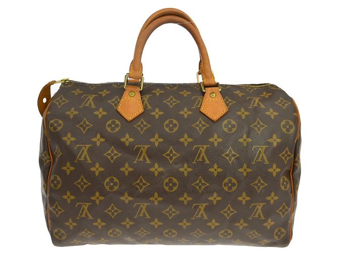 Louis Vuitton Speedy Monogram Canvas 35 Marron - vue 2