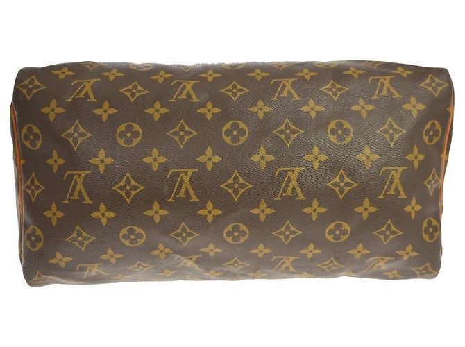 Louis Vuitton Speedy Monogram Canvas 35 Marron - vue 3