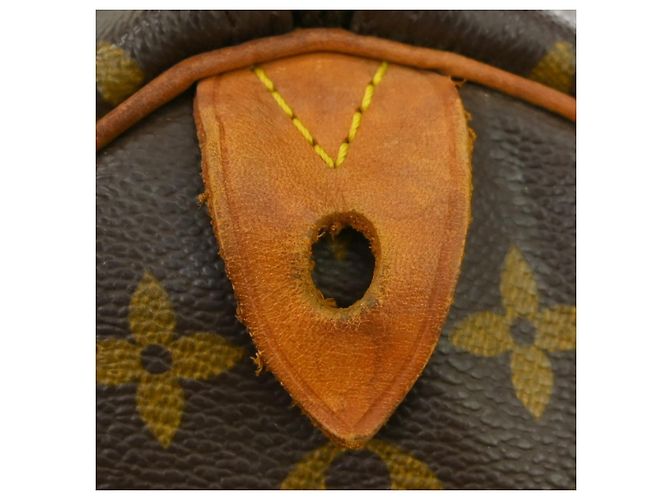 Louis Vuitton Speedy Monogram Canvas 35 Marron - vue 7