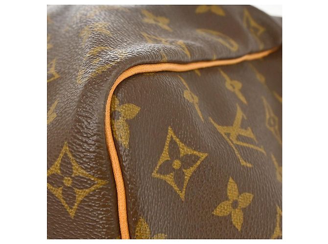 Louis Vuitton Keepall Monogram Canvas 50 Castaño - vista 4