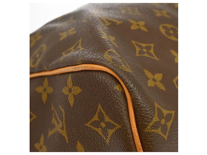 Louis Vuitton Keepall Monogram Canvas 50 Castaño - vista 5