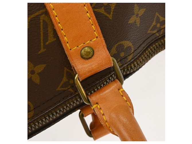 Louis Vuitton Keepall Monogram Canvas 50 Castaño - vista 7