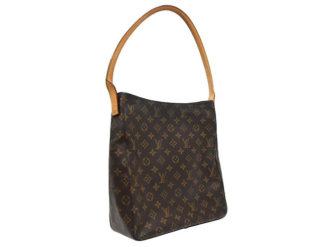 Louis Vuitton Looping Monogram Canvas GM Marrom - vista 2