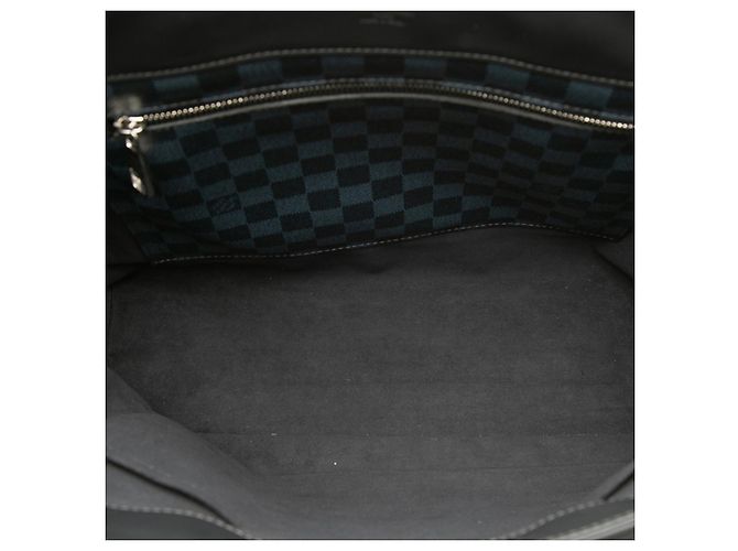Borsa Cabas Voyage Louis Vuitton Damier Cobalt Nero - vista 4