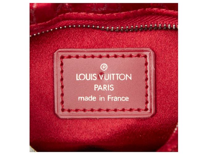 Borsa a mano Little Boulogne in raso Monogram Louis Vuitton Rosso Monogramma - vista 11