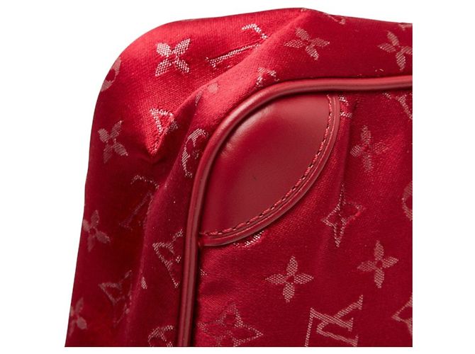 Borsa a mano Little Boulogne in raso Monogram Louis Vuitton Rosso Monogramma - vista 6