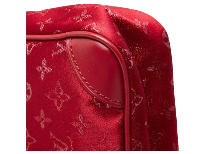Borsa a mano Little Boulogne in raso Monogram Louis Vuitton Rosso Monogramma - vista 7