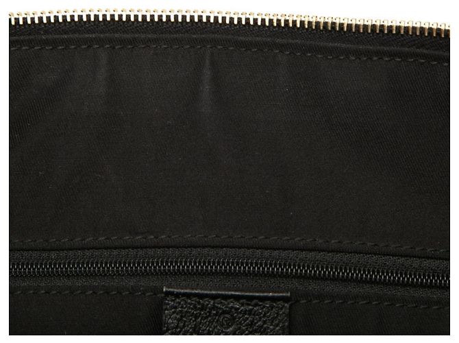 Bolsa de mão e de ombro Gucci GG Canvas Preto - vista 7