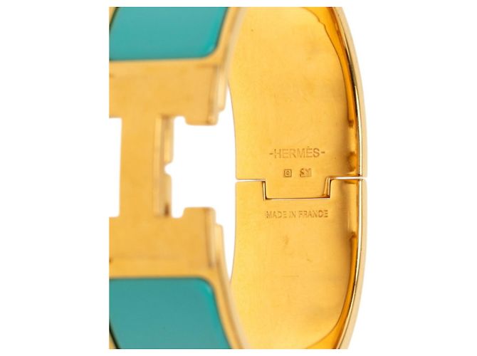 Hermès Hermes Clic Clac H PM Armband Blau - Ansicht 4