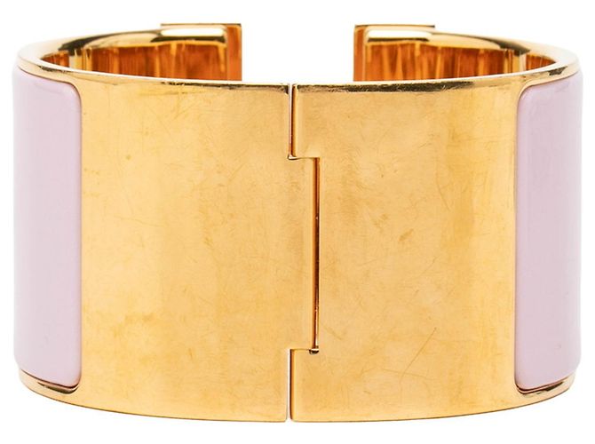 Hermès Pulseira de Berloques Hermes Clic Clac H PM Rosa - vista 3
