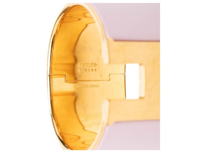 Hermès Pulseira de Berloques Hermes Clic Clac H PM Rosa - vista 4