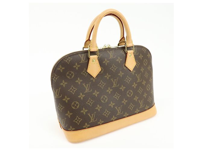 Louis Vuitton Alma Monogram Canvas PM Marrom - vista 4