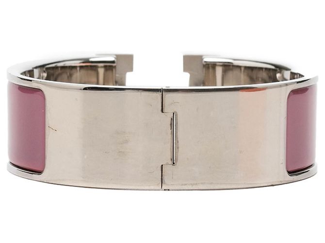 Hermès Pulsera de esmalte Hermes Clic Clac H PM Púrpura - vista 3