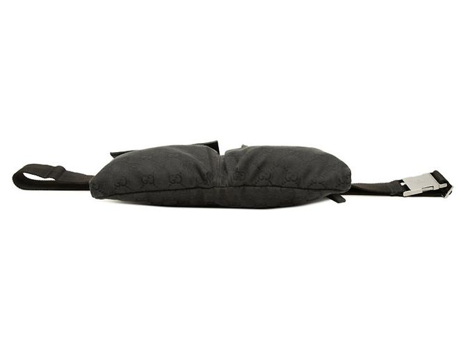 Gucci GG Canvas Gürteltasche Schwarz - Ansicht 3