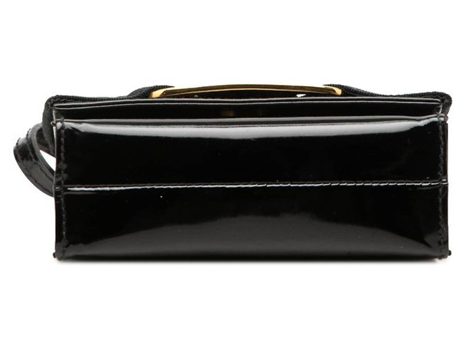 Borsa a tracolla mini Salvatore Ferragamo Vara Nero - vista 3