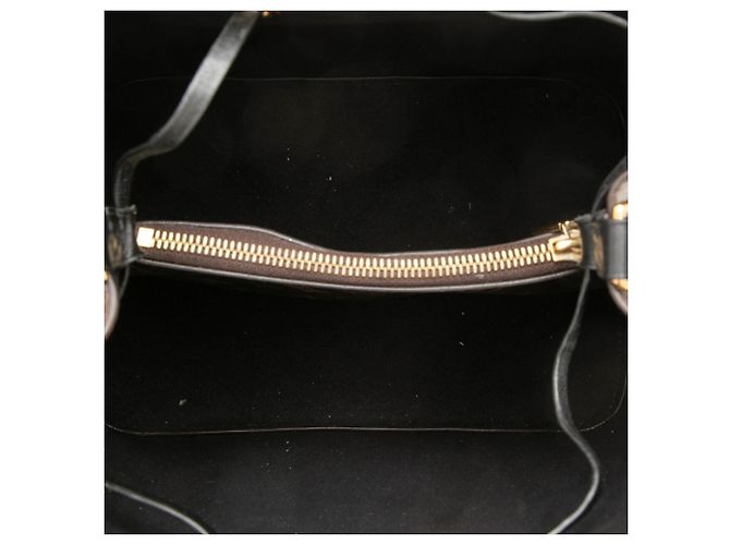 Néonoé Borsa Tote Louis Vuitton Monogram Neo Noe Marrone Nero Monogramma - vista 4