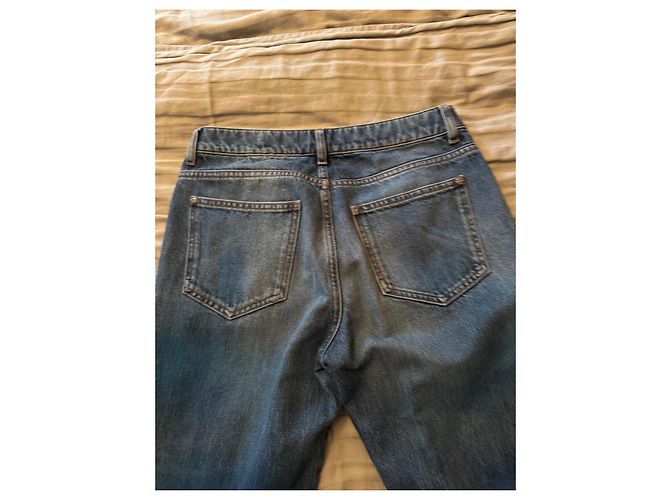 Jeans Chanel in Denim Blu Donna Taglia 38 - vista 6
