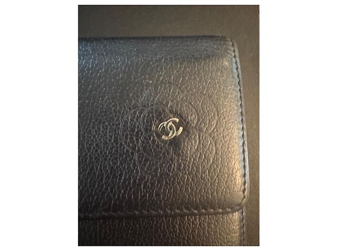 Portafoglio Chanel Classico in pelle nera Nero - vista 2