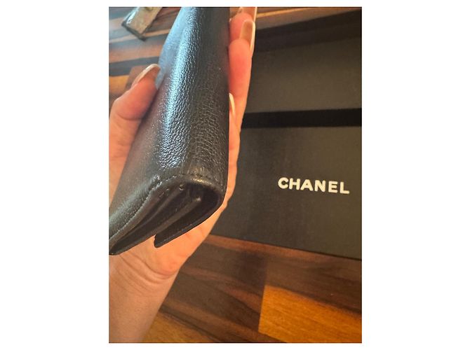 Portafoglio Chanel Classico in pelle nera Nero - vista 5