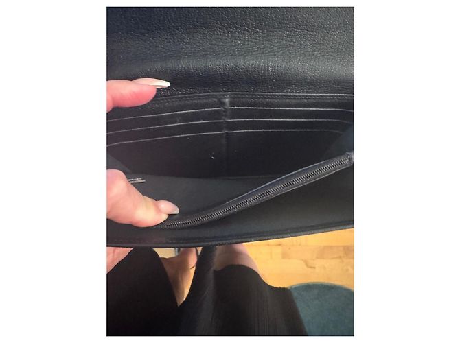 Portafoglio Chanel Classico in pelle nera Nero - vista 7