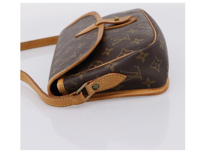 Louis Vuitton Sac Gibeciere Messenger Monogram Canvas PM Marron - vue 3