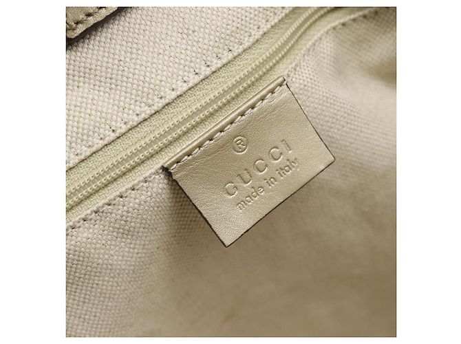 Gucci Sukey Top Handle Guccissima Leather Medium D'oro - vista 6