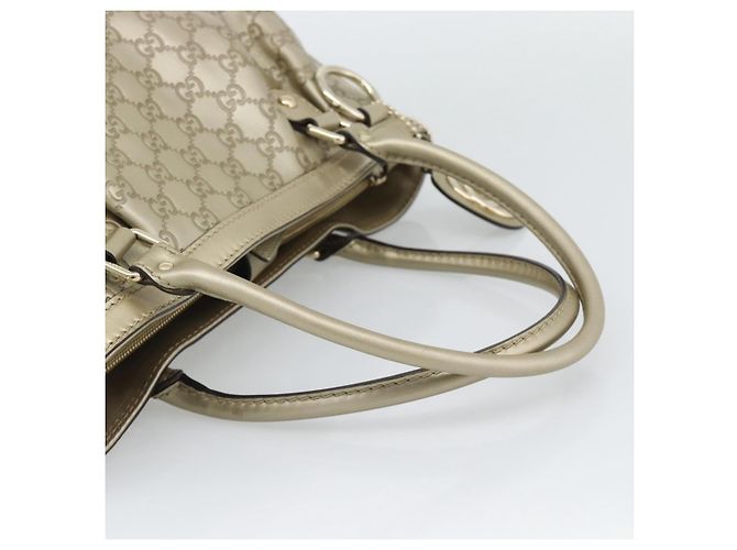 Gucci Sukey Top Handle Guccissima Leather Medium D'oro - vista 7