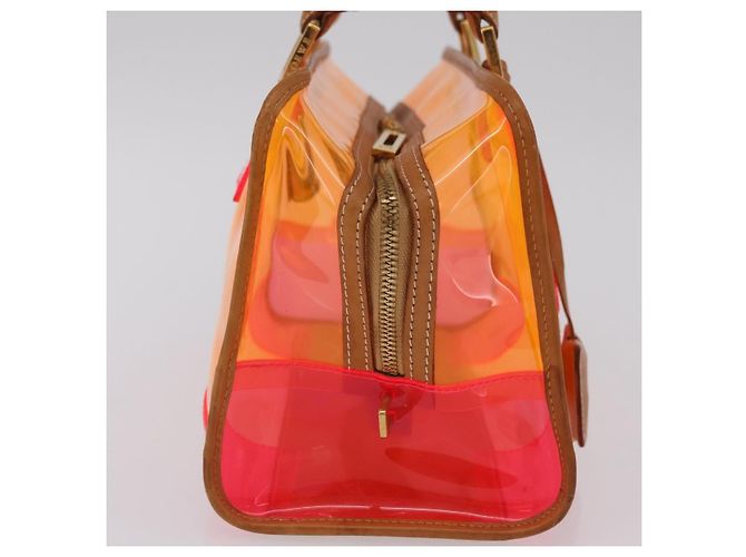 Borsa a mano Loewe Amazona Arancione PVC - vista 4