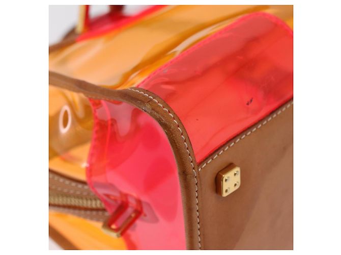 Borsa a mano Loewe Amazona Arancione PVC - vista 7
