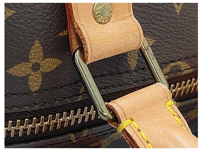 Louis Vuitton Keepall Bandouliere Monogram Canvas 60 Marrone - vista 6