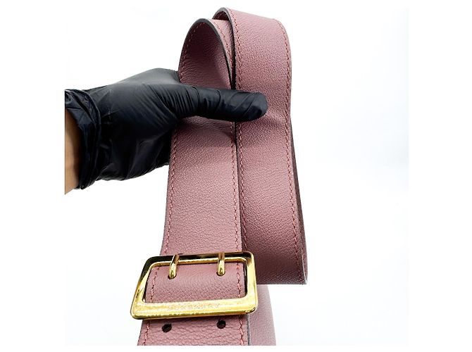 Burberry Helmsley Leather Rosa - vista 7