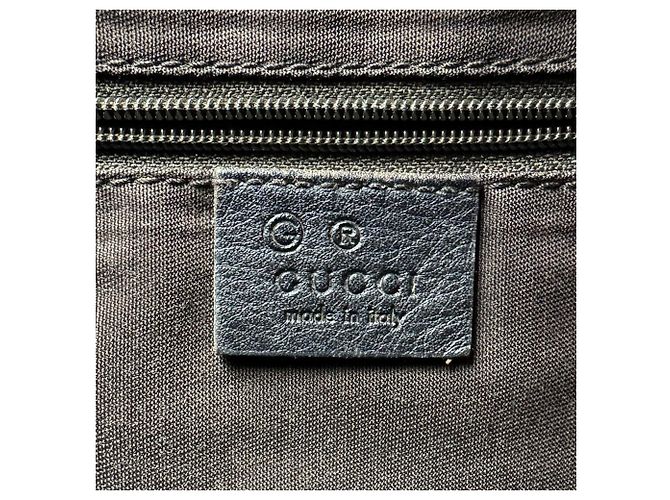 Borsa a tracolla Gucci in pelle nera Nero - vista 12