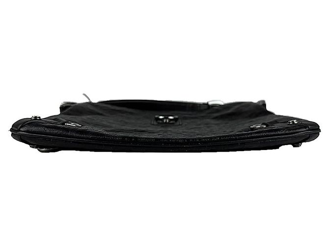 Borsa a tracolla Gucci in pelle nera Nero - vista 4