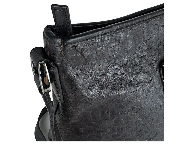 Borsa a tracolla Gucci in pelle nera Nero - vista 6