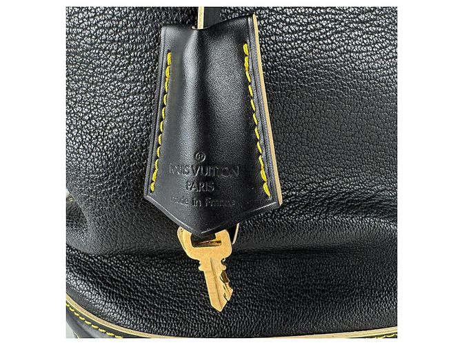 Louis Vuitton Suhali Lockit MM Handtasche Schwarz - Ansicht 11