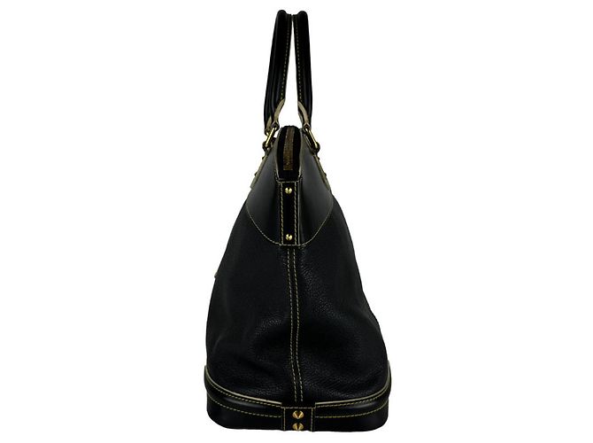 Louis Vuitton Suhali Lockit MM Handtasche Schwarz - Ansicht 2