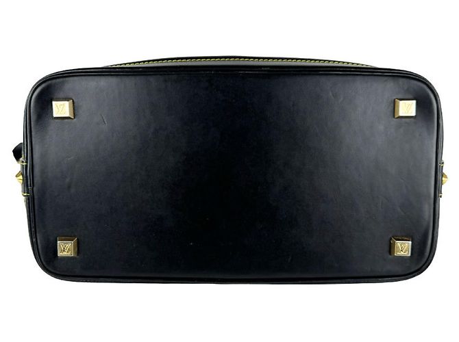 Louis Vuitton Suhali Lockit MM Handtasche Schwarz - Ansicht 4