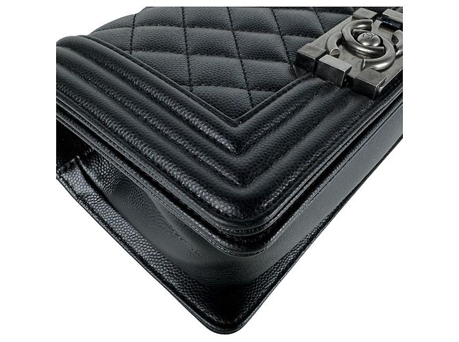 Chanel Boy Small Schultertasche Schwarz - Ansicht 8