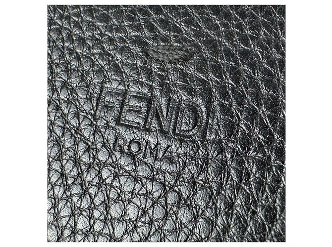 Borsa a Tracolla Fendi Selleria Nero - vista 11