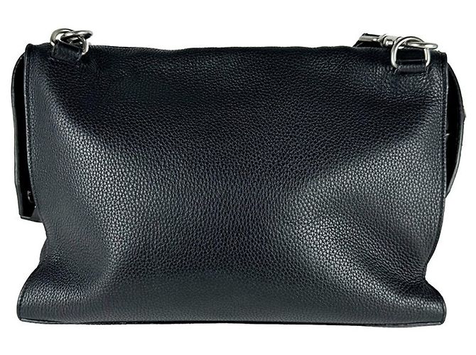 Borsa a Tracolla Fendi Selleria Nero - vista 3