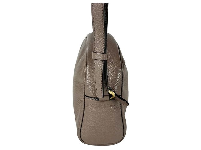 Gancini Borsa a tracolla in pelle marrone Salvatore Ferragamo - vista 2