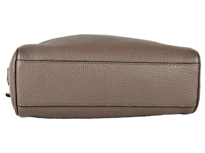 Gancini Borsa a tracolla in pelle marrone Salvatore Ferragamo - vista 4