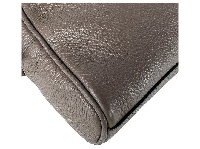 Gancini Borsa a tracolla in pelle marrone Salvatore Ferragamo - vista 8