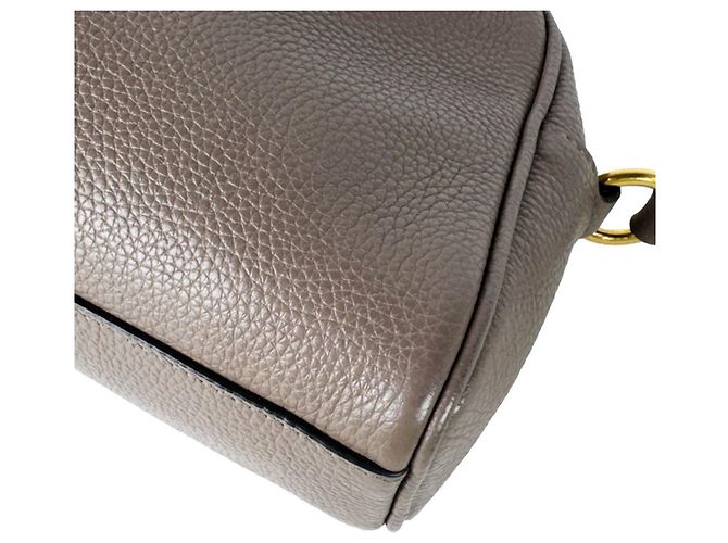 Gancini Borsa a tracolla in pelle marrone Salvatore Ferragamo - vista 9