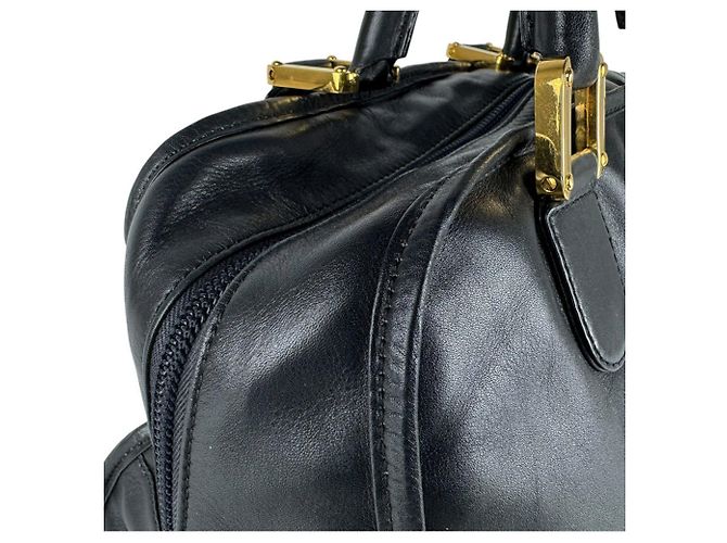 Loewe Amazona 32 Lederhandtasche Schwarz - Ansicht 6