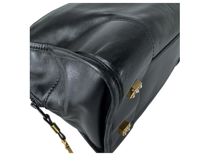 Loewe Amazona 32 Lederhandtasche Schwarz - Ansicht 8