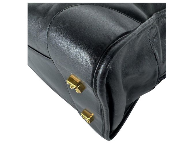 Loewe Amazona 32 Lederhandtasche Schwarz - Ansicht 9