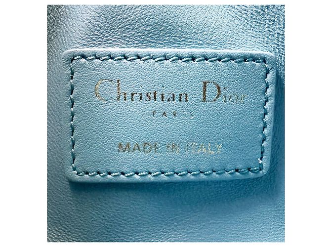 Bolsa Christian Dior Nomade Turquesa - vista 13